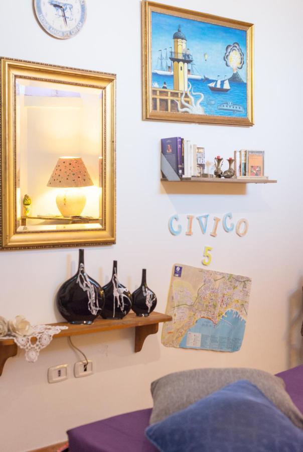 Civico 5 Appartament Napoli Centro Apartment ภายนอก รูปภาพ